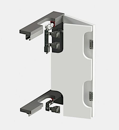 WINGSLIDE 7440 - 40 KG KATLANIR KAPAK SİSTEMİ