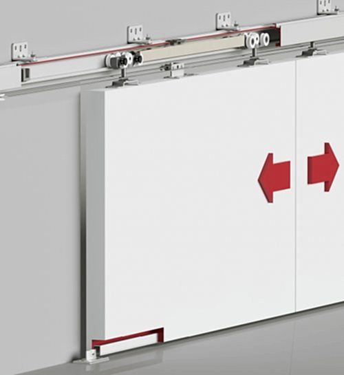 DOORSYNC 9890 - 120 KG ÇİFT YÖNE SFT HALATLI SÜRME KAPI SİST