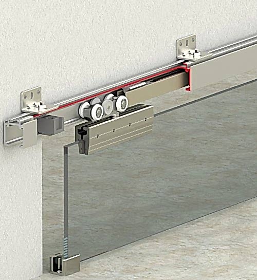 GLASSDOOR 9925 - 120 KG ÇİFT YÖNE SFT SÜRME CAM KAPI SİSTEMİ