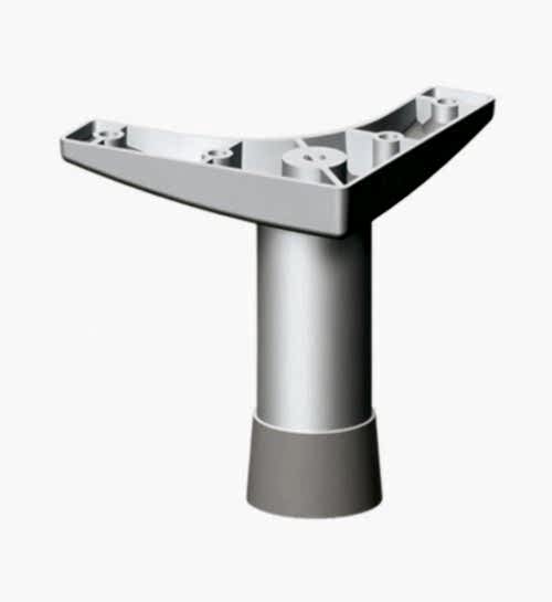 M44 0125 001 - ALÜMİNYUM BAZA AYAK 30 MM - 6 CM