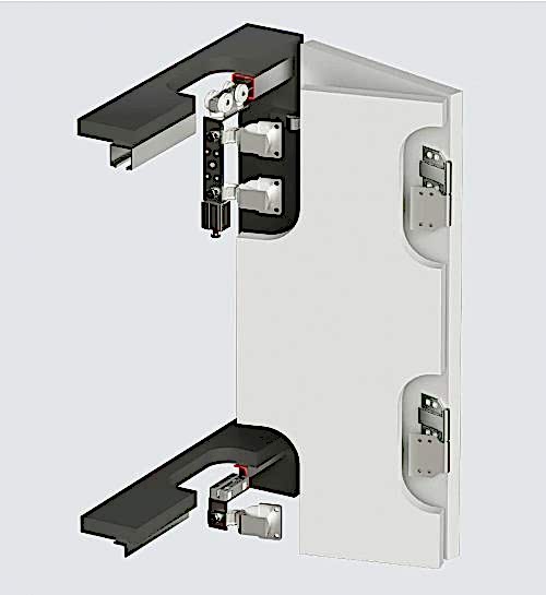 WINGSLIDE 7420 - 40 KG KATLANIR KAPAK SİSTEMİ