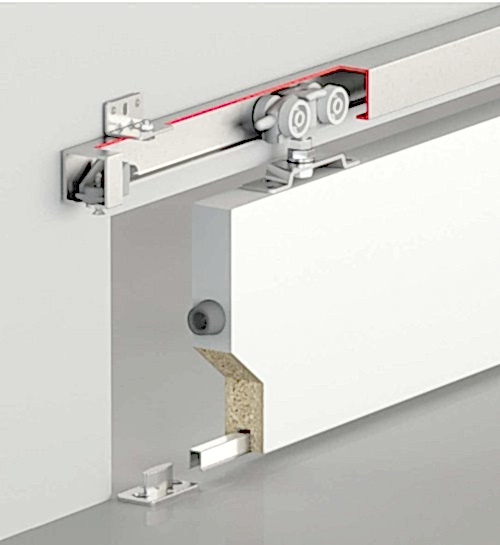 DOORSLIDE 7380 - 80 KG AYARLI SÜRME KAPI SİSTEMİ