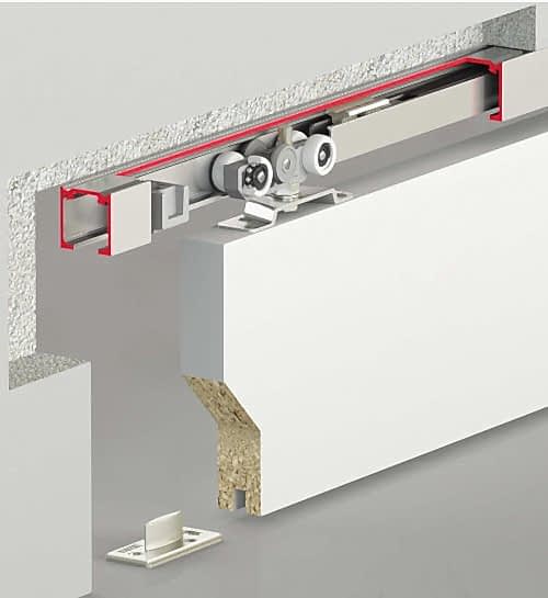 DOORSLIDE 9010 - 60 KG ÇİFT YÖNE SFT SÜRME KAPI SİSTEMİ