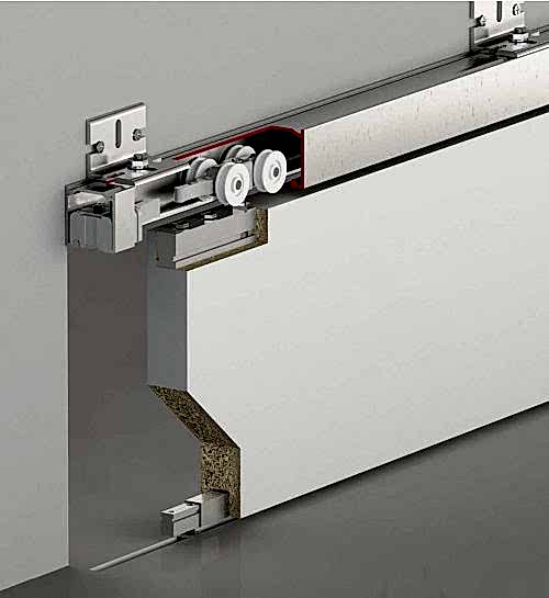 DOORSLIDE 9100 - 250 KG AYARLI SÜRME KAPI SİSTEMİ