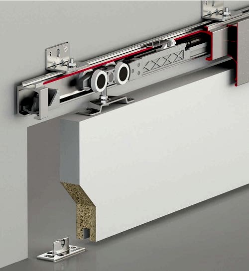 DOORSLIDE 9701 - 120 KG TEK YÖNE SFT SÜRME KAPI SİSTEMİ