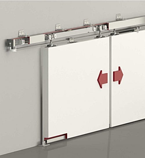 DOORSYNC 9830 - 60 KG ÇİFT YÖNE SFT HALATLI SÜRME KAPI SİSTEMİ