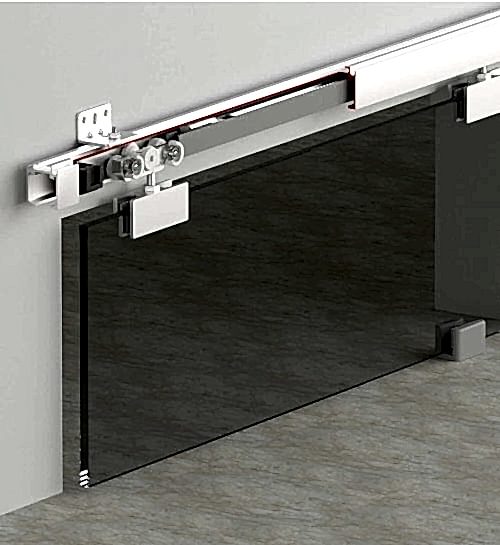 GLASSDOOR 9030 - 60 KG ÇİFT YÖNE SFT SÜRME CAM KAPI SİSTEMİ