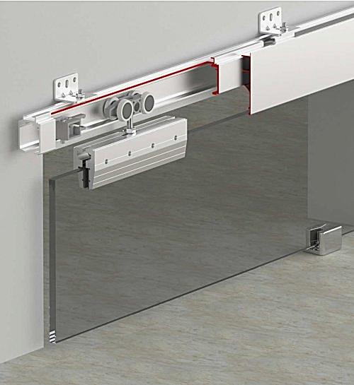 GLASSDOOR 9900 - 120 KG AYARLI SÜRME CAM KAPI SİSTEMİ