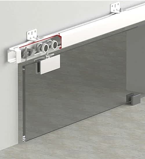 GLASSDOOR 9901 - 120 KG AYARLI SÜRME CAM KAPI SİSTEMİ