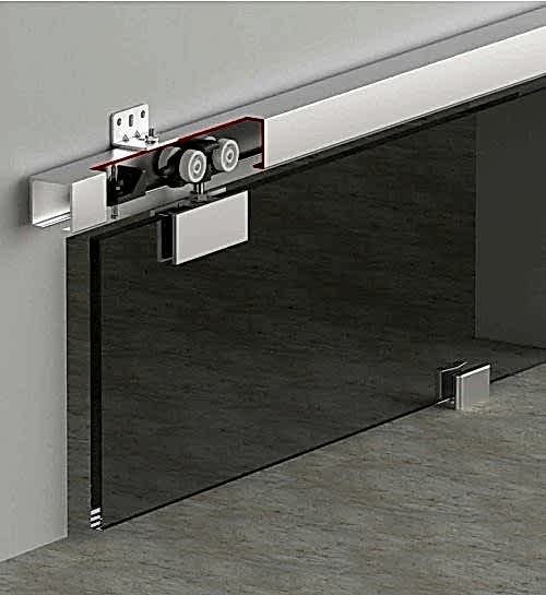 GLASSDOOR 9911 - 80 KG AYARLI SÜRME CAM KAPI SİSTEMİ