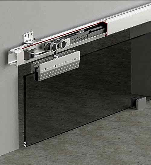 GLASSDOOR 9920 - 120 KG ÇİFT YÖNE SFT SÜRME CAM KAPI SİSTEMİ