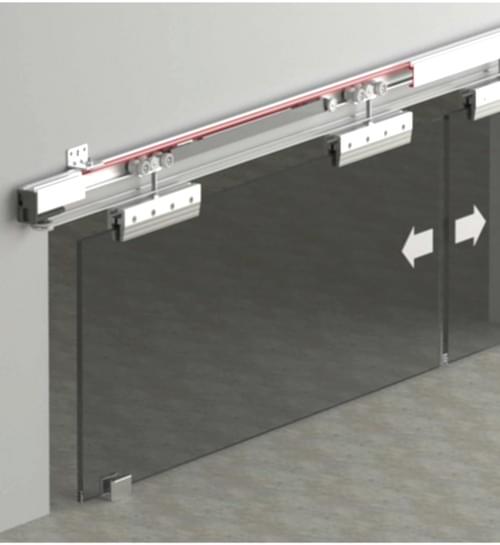 DOORSYNC 9930 - 60 KG HALATLI SÜRME CAM KAPI SİSTEMİ