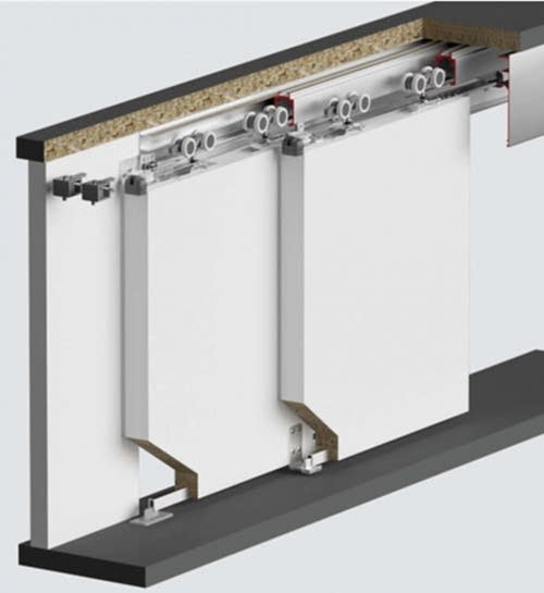 MULTIDOOR 152 - 80 KG TELESKOPİK HALATLI SÜRME SİSTEM 2+1 KAPI