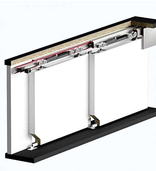 MULTIDOOR 202 - 80 KG SFT TELESKOPİK SÜRME SİSTEM 2+1 KAPI